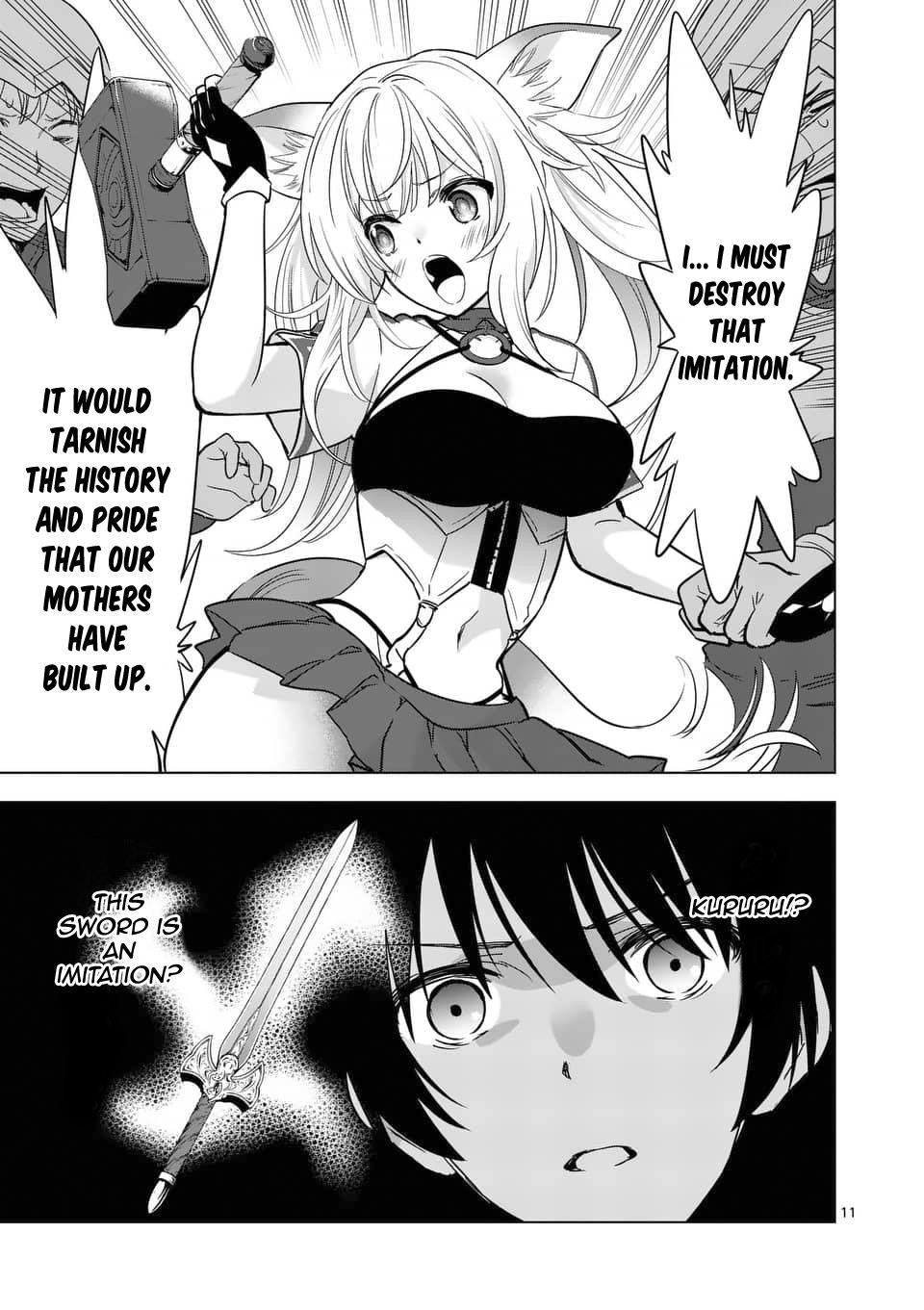 Shijou Saikyou Orc-San No Tanoshii Tanetsuke Harem Zukuri Chapter 28 - Page 11 in English