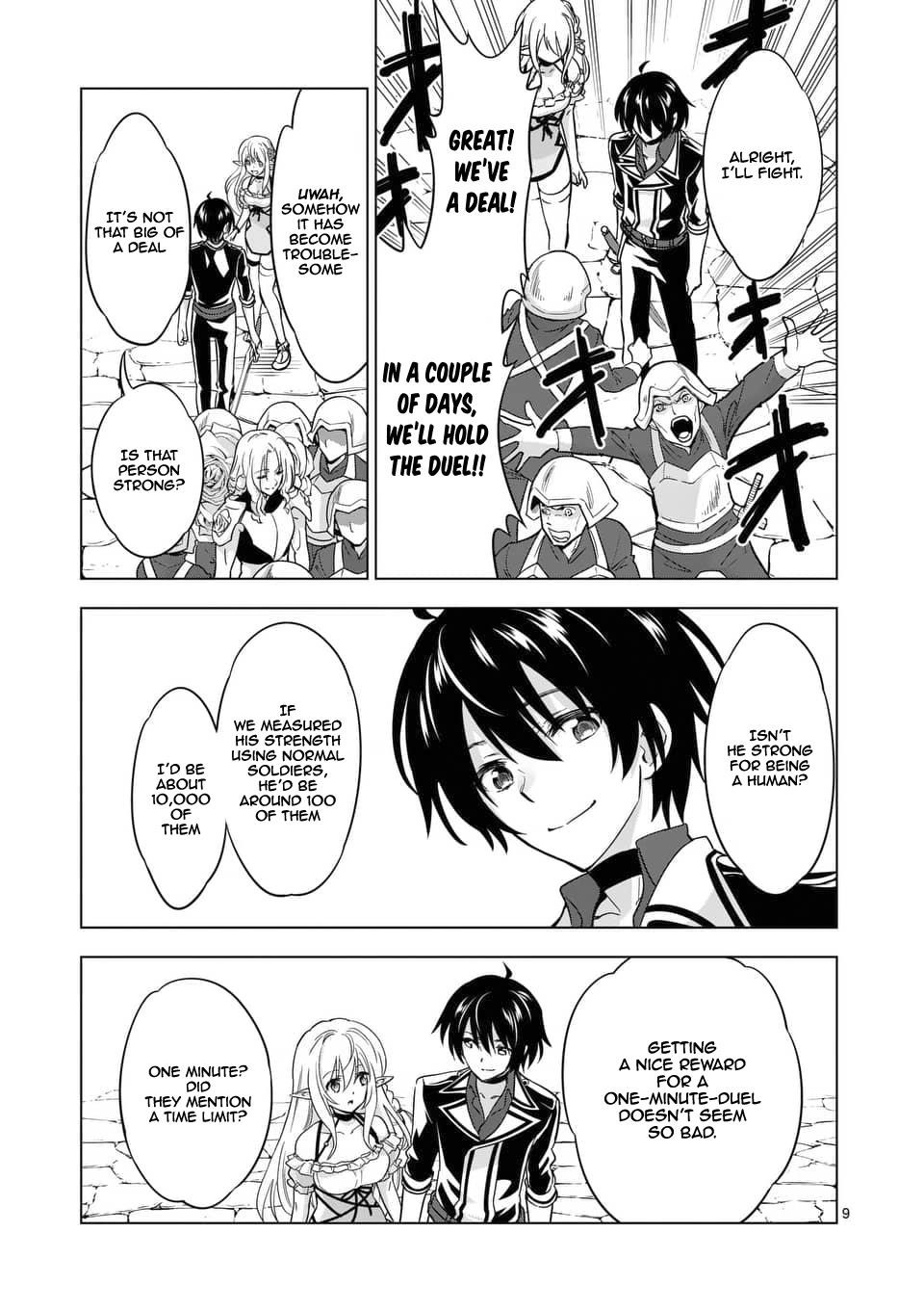 Shijou Saikyou Orc-San No Tanoshii Tanetsuke Harem Zukuri Chapter 28 - Page 9 in English