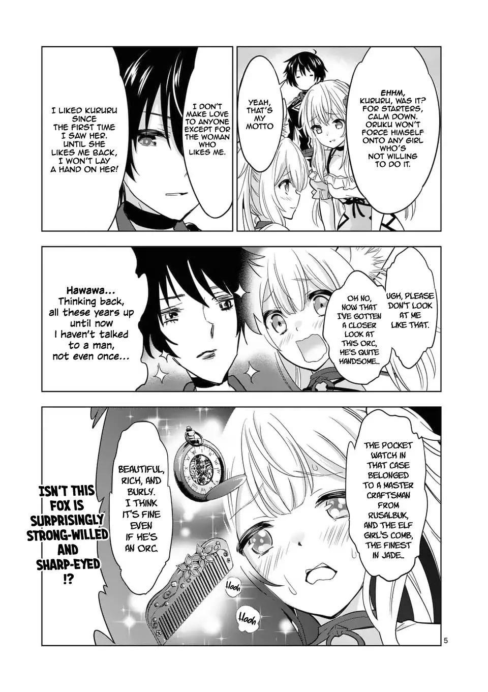 Shijou Saikyou Orc-San No Tanoshii Tanetsuke Harem Zukuri Chapter 29.1 - Page 5 in English