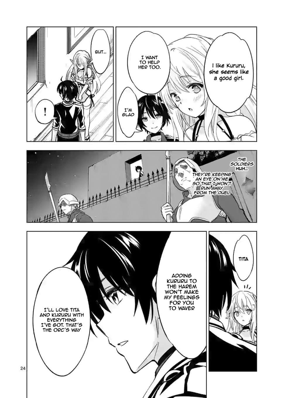 Shijou Saikyou Orc-San No Tanoshii Tanetsuke Harem Zukuri Chapter 29.2 - Page 13 in English