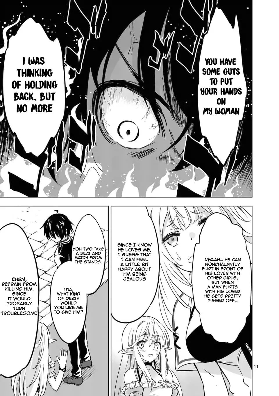 Shijou Saikyou Orc-San No Tanoshii Tanetsuke Harem Zukuri Chapter 30 - Page 11 in English