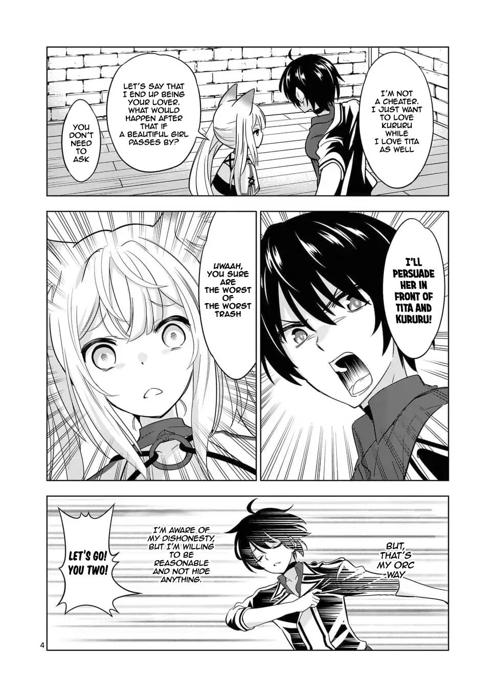 Shijou Saikyou Orc-San No Tanoshii Tanetsuke Harem Zukuri Chapter 30 - Page 4 in English