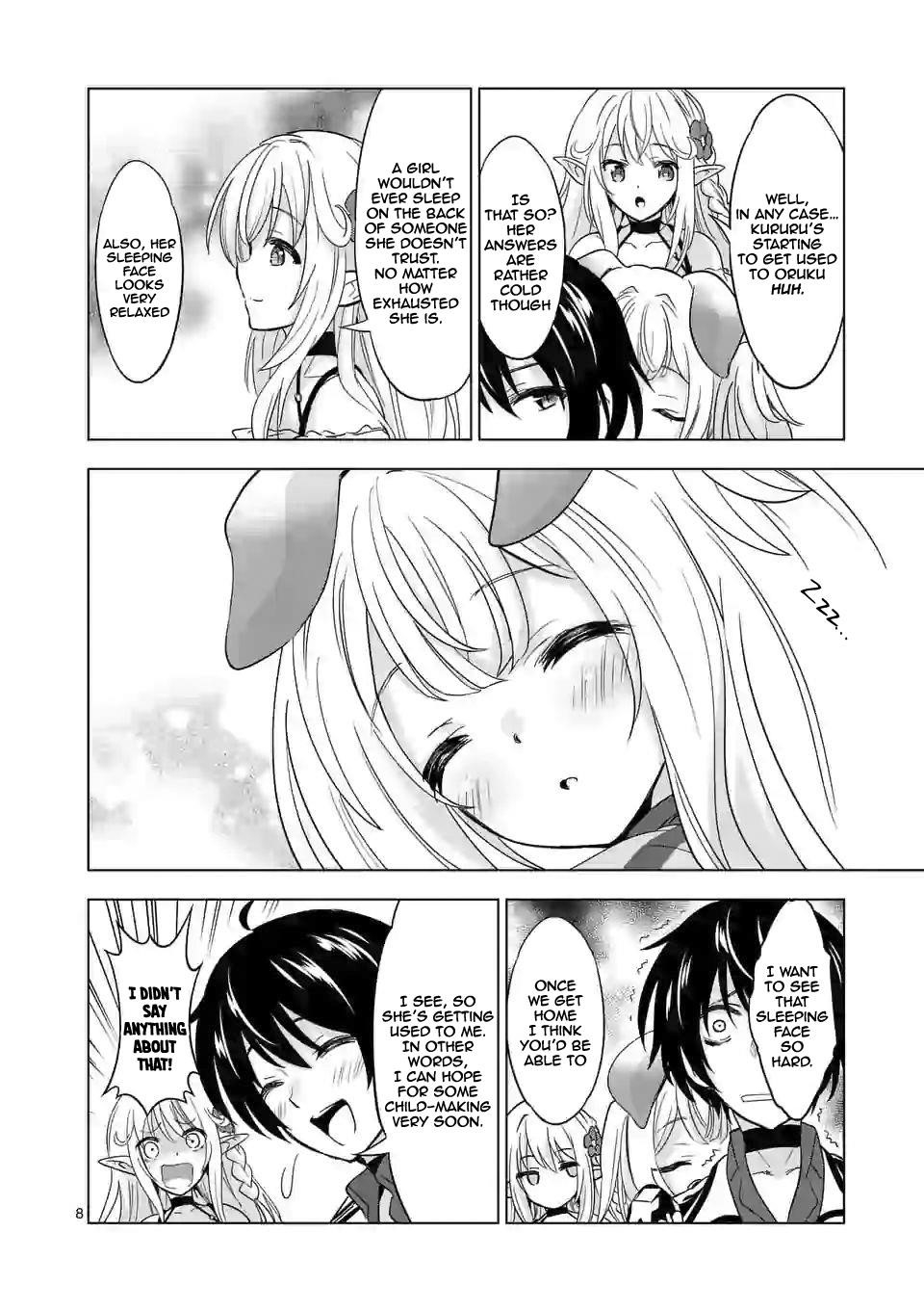 Shijou Saikyou Orc-San No Tanoshii Tanetsuke Harem Zukuri Chapter 35 - Page 8 in English