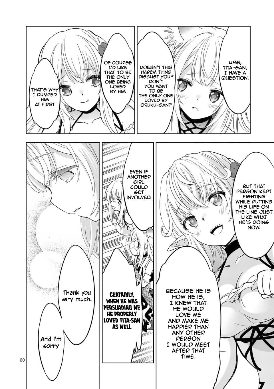 Shijou Saikyou Orc-San No Tanoshii Tanetsuke Harem Zukuri Chapter 38.2 - Page 9 in English