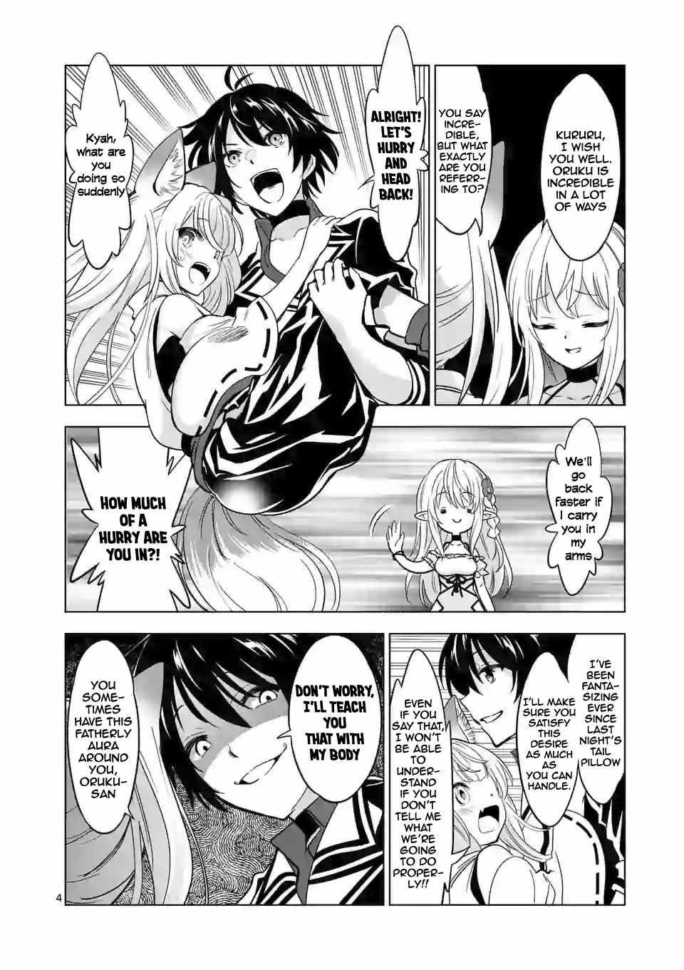 Shijou Saikyou Orc-San No Tanoshii Tanetsuke Harem Zukuri Chapter 40 - Page 4 in English