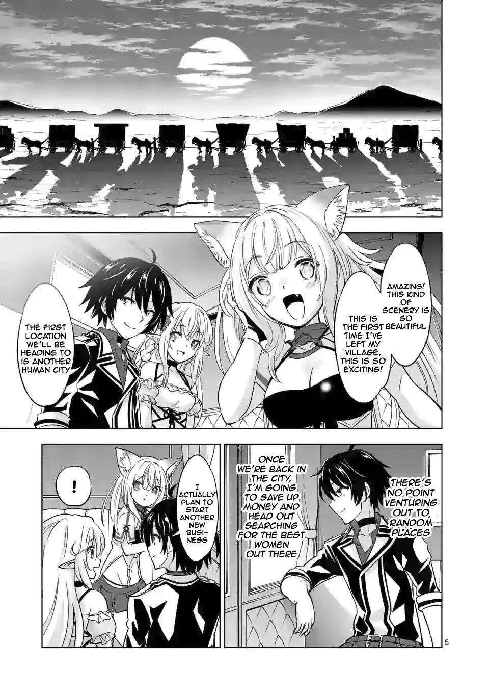 Shijou Saikyou Orc-San No Tanoshii Tanetsuke Harem Zukuri Chapter 41.1 - Page 5 in English