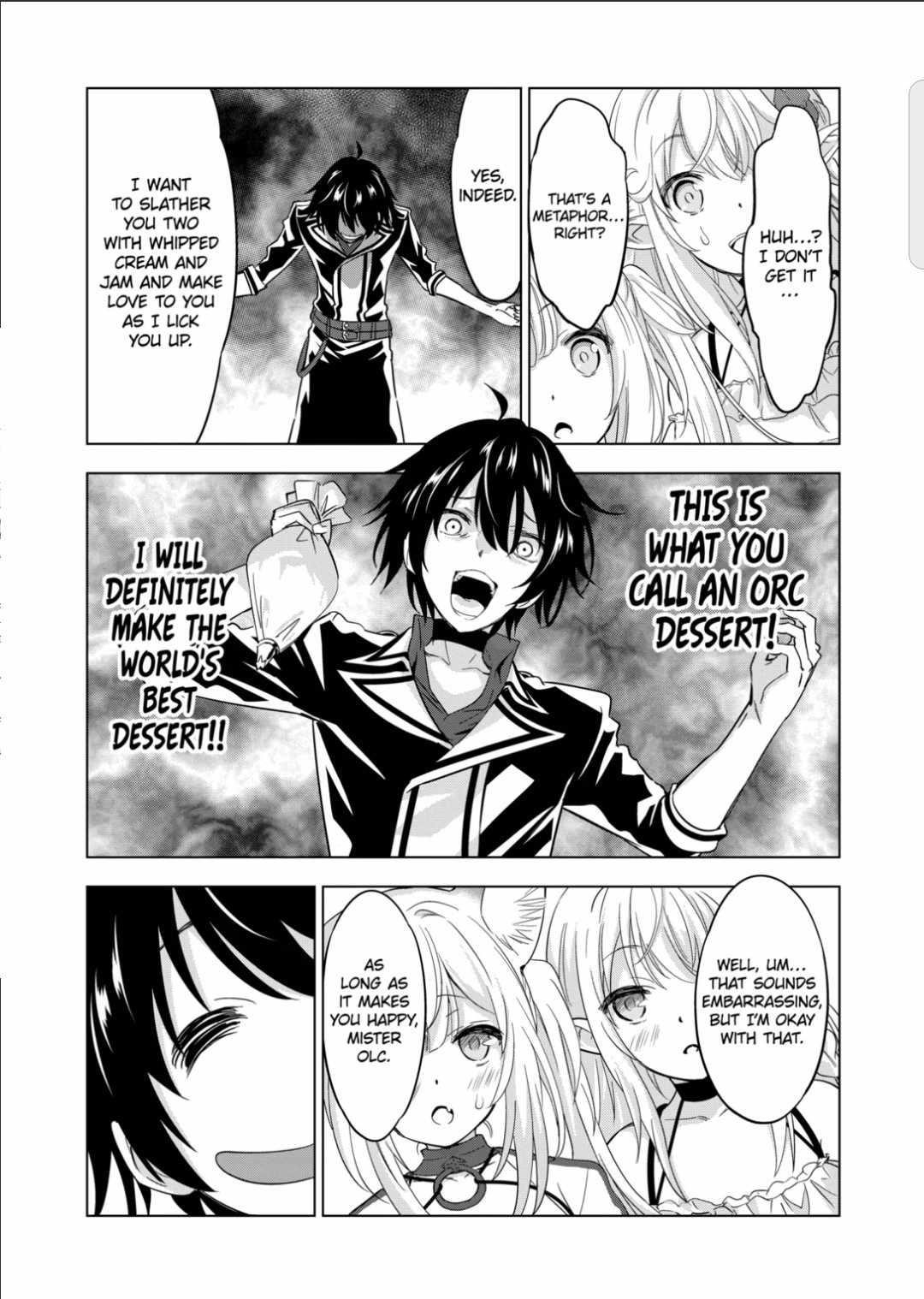 Shijou Saikyou Orc-San No Tanoshii Tanetsuke Harem Zukuri Chapter 45 - Page 9 in English