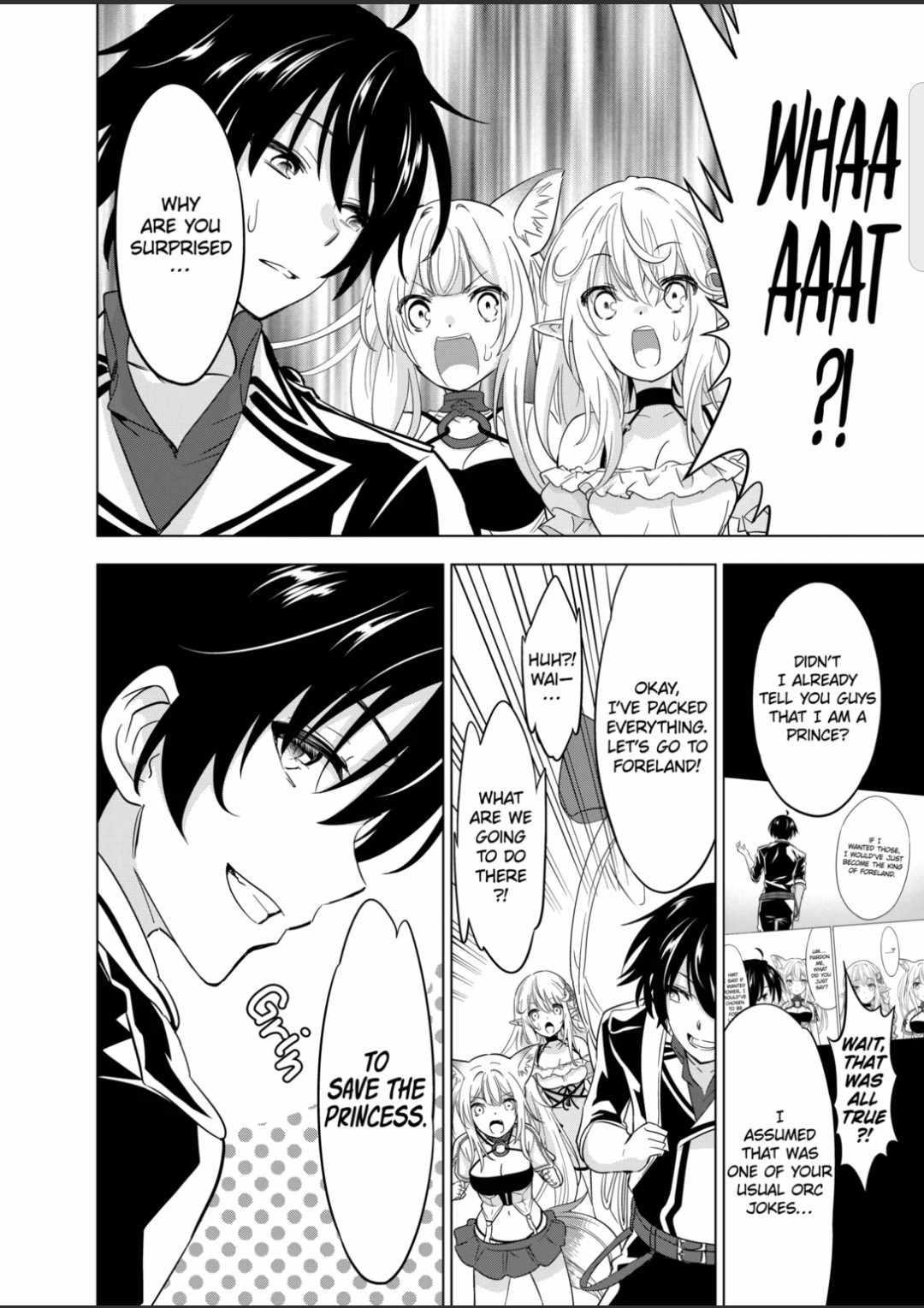 Shijou Saikyou Orc-San No Tanoshii Tanetsuke Harem Zukuri Chapter 47 - Page 5 in English