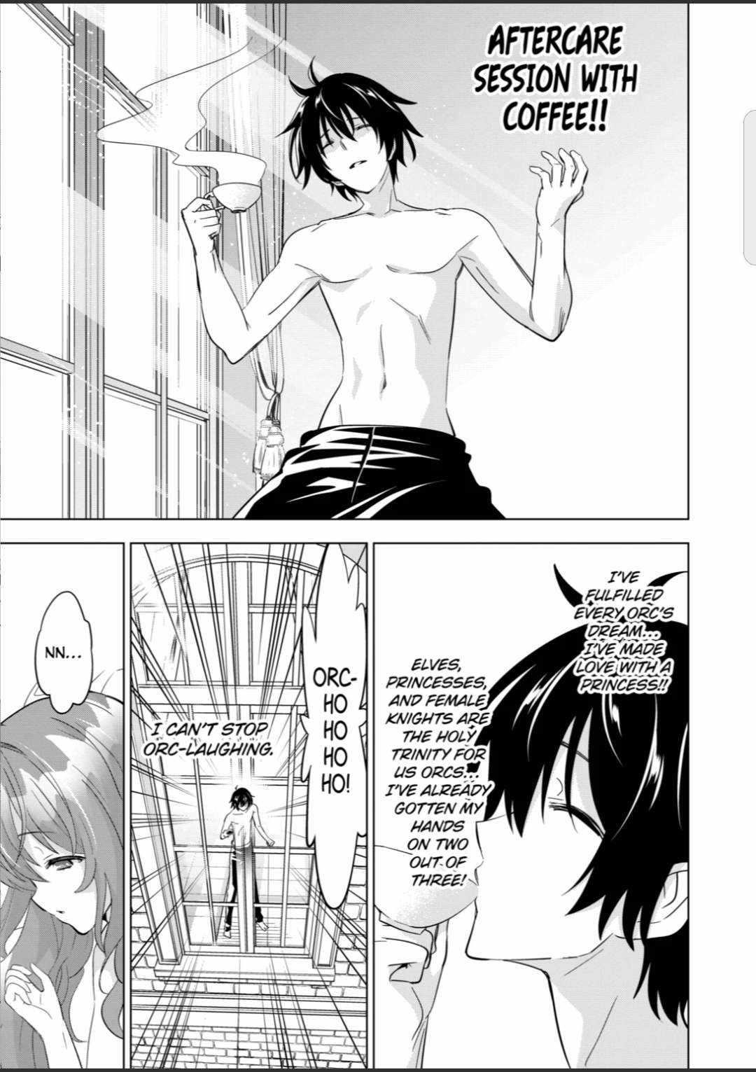Shijou Saikyou Orc-San No Tanoshii Tanetsuke Harem Zukuri Chapter 61 - Page 3 in English