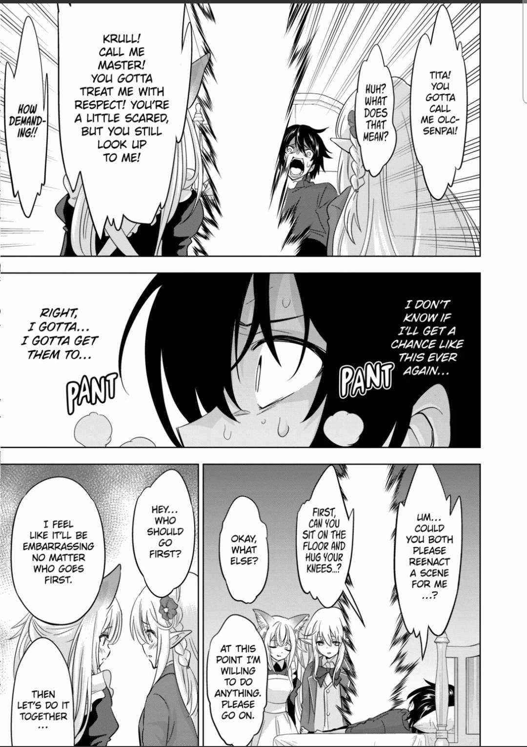 Shijou Saikyou Orc-San No Tanoshii Tanetsuke Harem Zukuri Chapter 79 - Page 9 in English