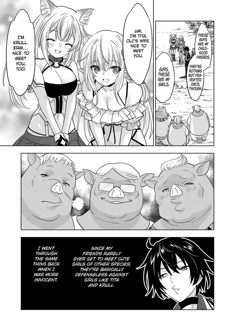 Shijou Saikyou Orc-San No Tanoshii Tanetsuke Harem Zukuri Chapter 91 - Page 11 in English
