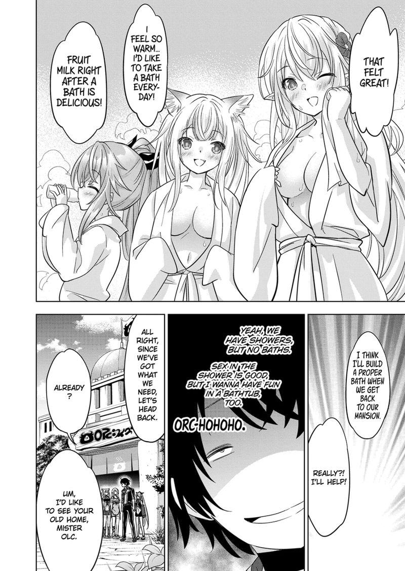 Shijou Saikyou Orc-San No Tanoshii Tanetsuke Harem Zukuri Chapter 91 - Page 20 in English