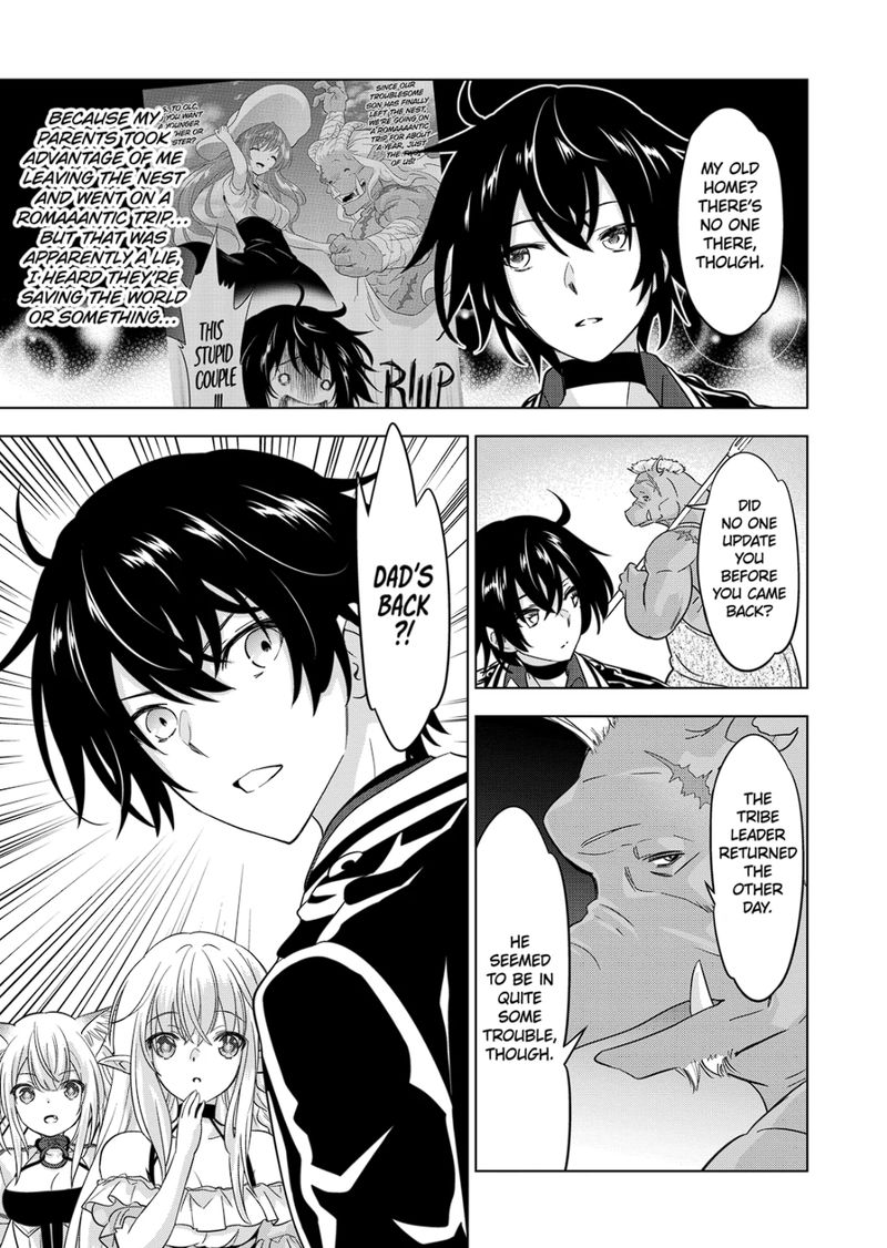Shijou Saikyou Orc-San No Tanoshii Tanetsuke Harem Zukuri Chapter 91 - Page 21 in English