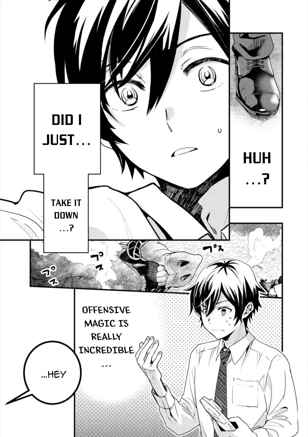 Isekai Tensei de Kenja ni Natte Boukensha Seikatsu Chapter 1.2 - Page 13 in English