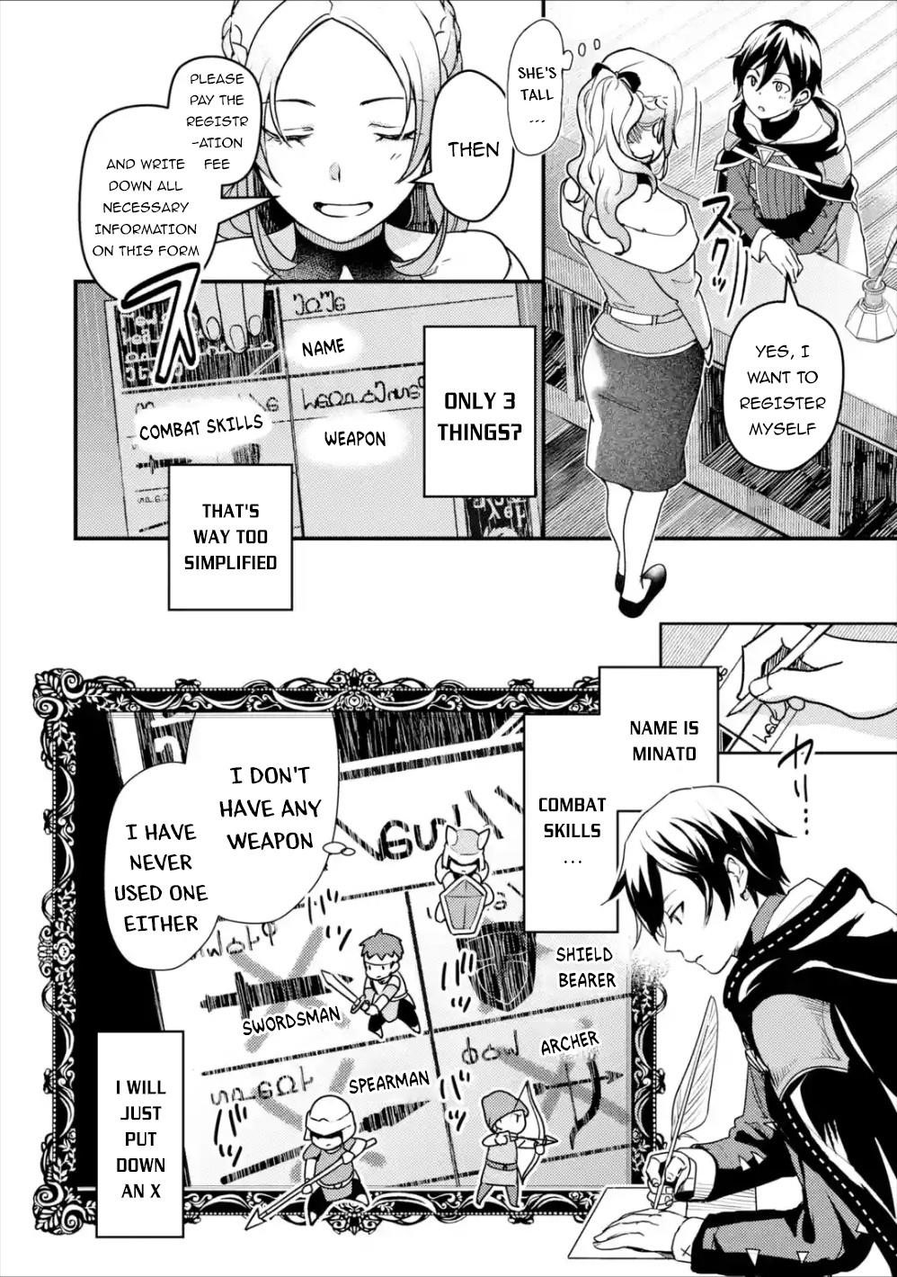 Isekai Tensei de Kenja ni Natte Boukensha Seikatsu Chapter 2.1 - Page 13 in English