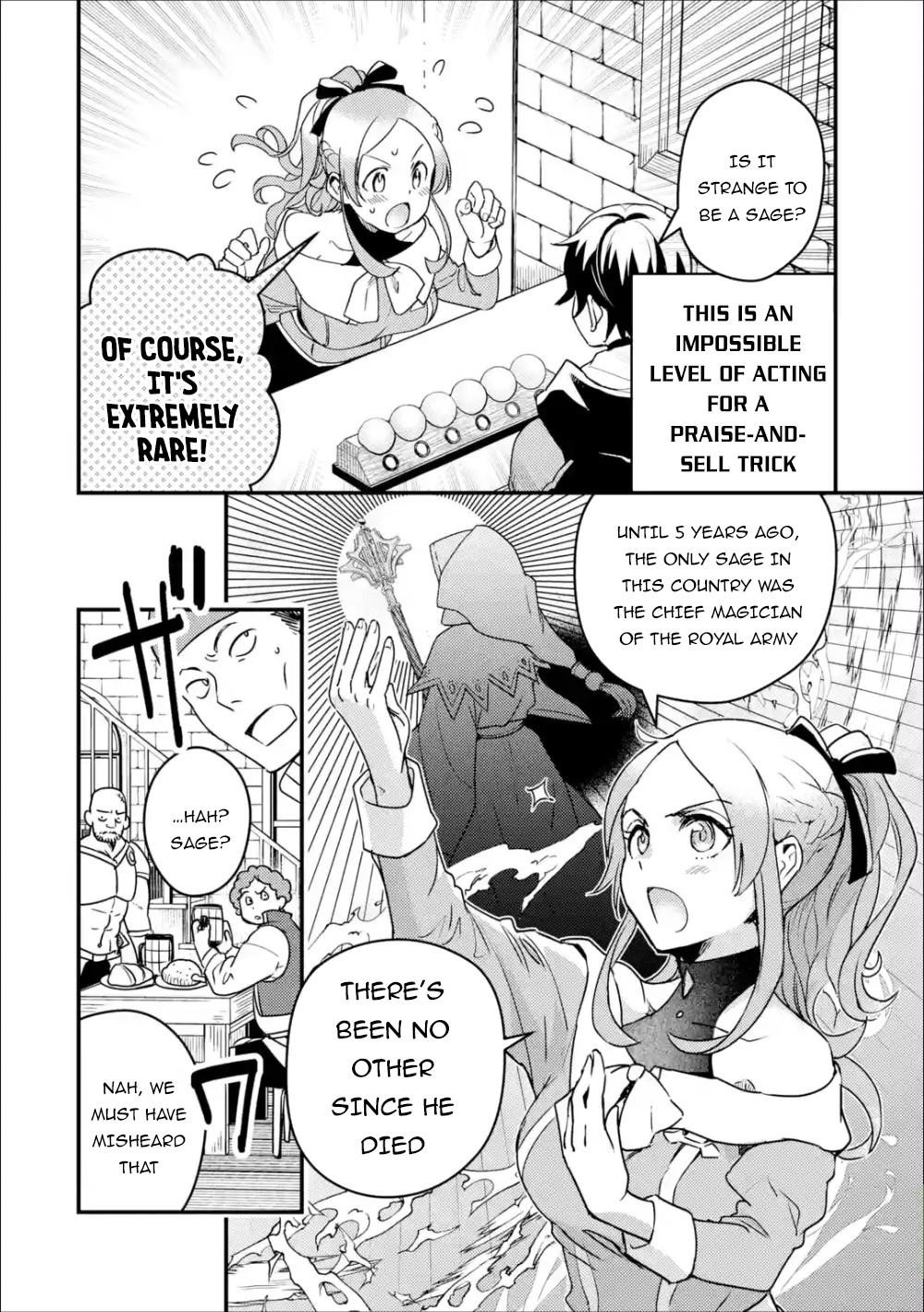 Isekai Tensei de Kenja ni Natte Boukensha Seikatsu Chapter 2.2 - Page 8 in English