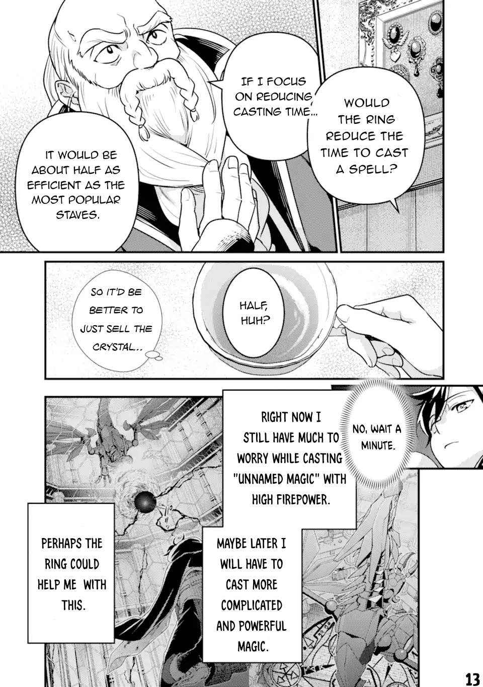 Isekai Tensei de Kenja ni Natte Boukensha Seikatsu Chapter 20 - Page 13 in English