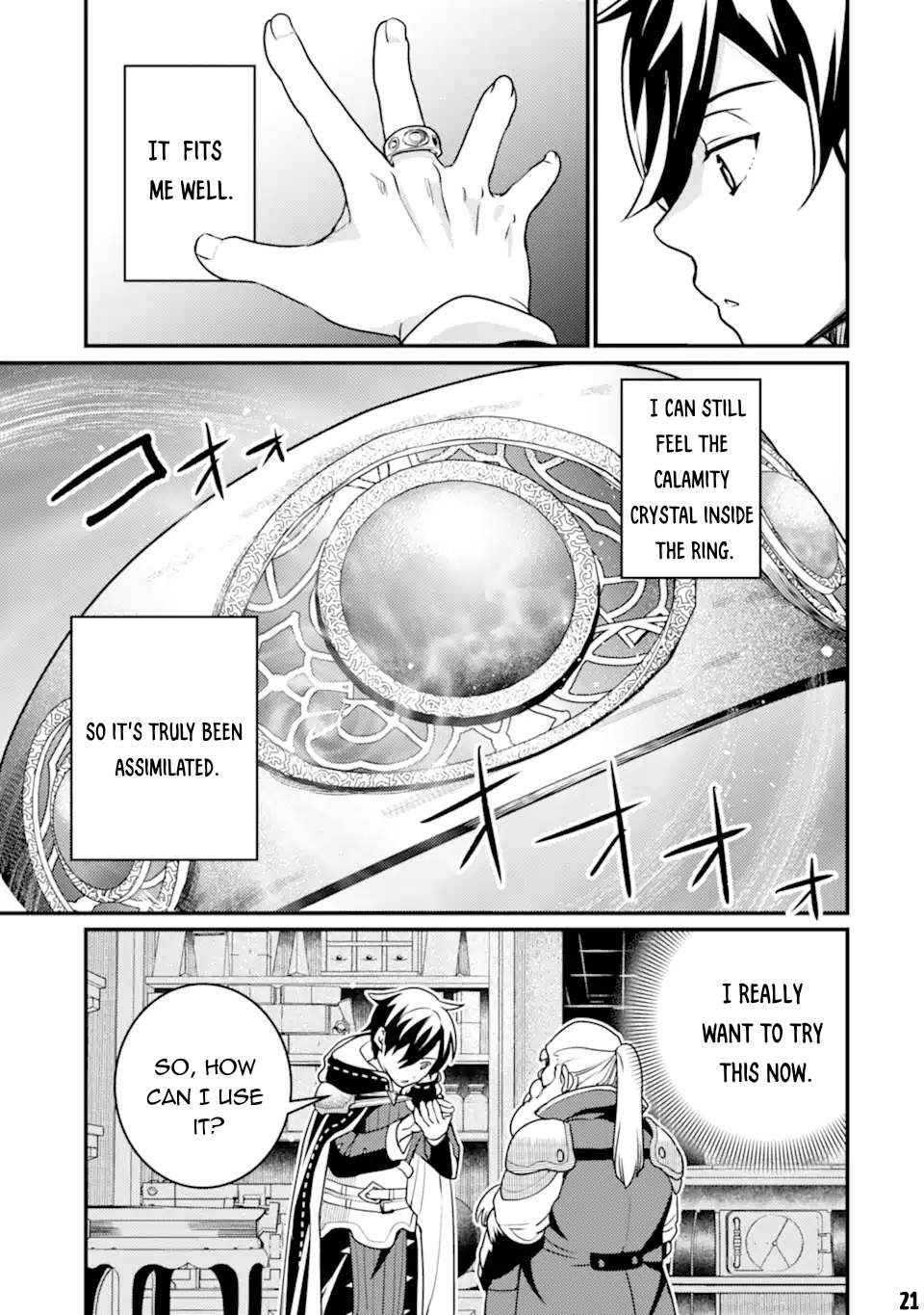 Isekai Tensei de Kenja ni Natte Boukensha Seikatsu Chapter 20 - Page 21 in English