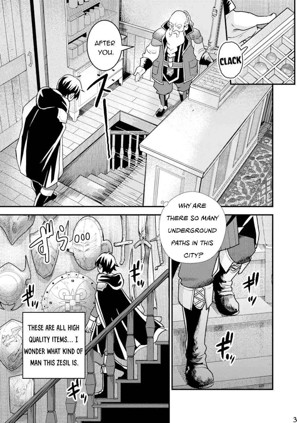Isekai Tensei de Kenja ni Natte Boukensha Seikatsu Chapter 20 - Page 3 in English