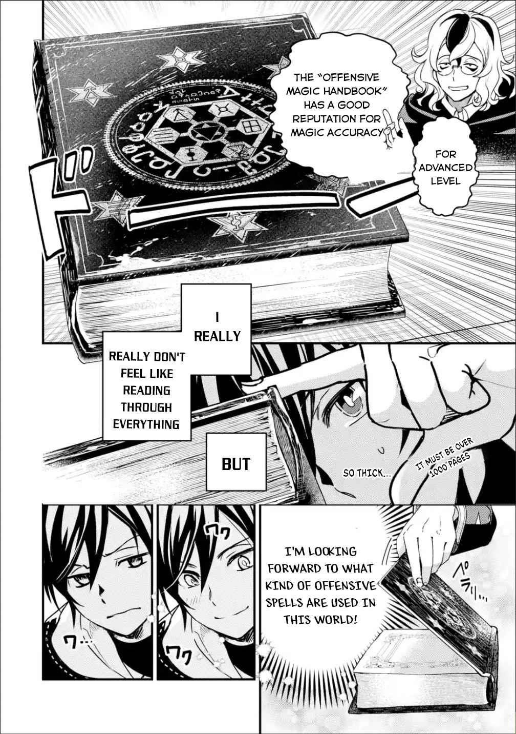Isekai Tensei de Kenja ni Natte Boukensha Seikatsu Chapter 3 - Page 22 in English