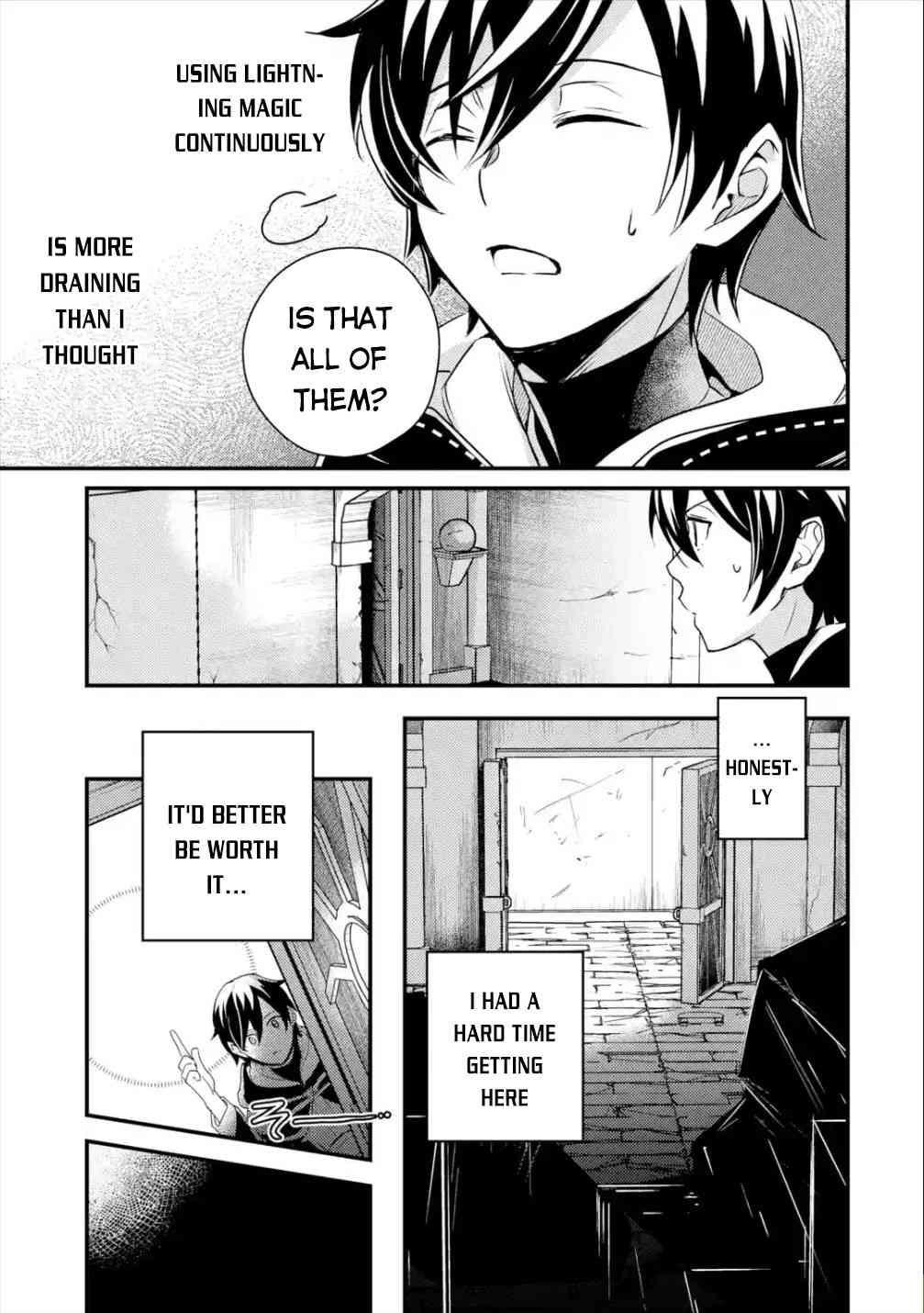 Isekai Tensei de Kenja ni Natte Boukensha Seikatsu Chapter 5 - Page 14 in English