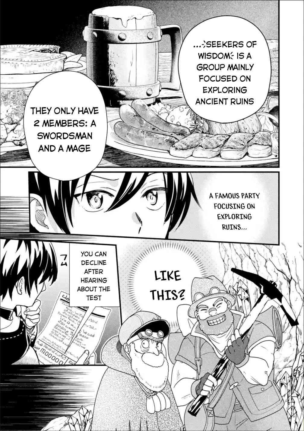 Isekai Tensei de Kenja ni Natte Boukensha Seikatsu Chapter 5 - Page 24 in English
