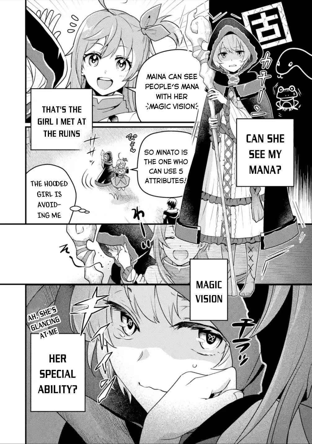 Isekai Tensei de Kenja ni Natte Boukensha Seikatsu Chapter 6 - Page 4 in English