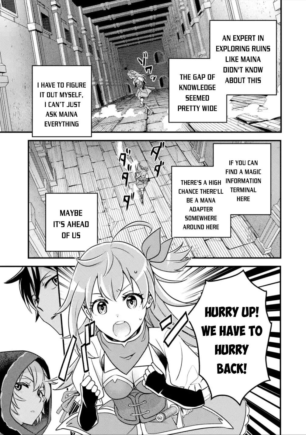 Isekai Tensei de Kenja ni Natte Boukensha Seikatsu Chapter 8 - Page 21 in English