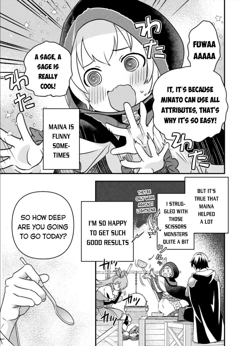 Isekai Tensei de Kenja ni Natte Boukensha Seikatsu Chapter 8 - Page 7 in English