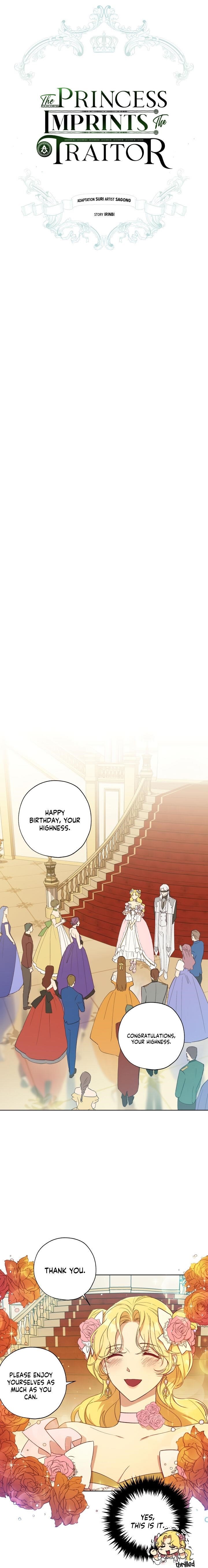 The Princess Imprints the Traitor Chapter 21 - Page 6 in English
