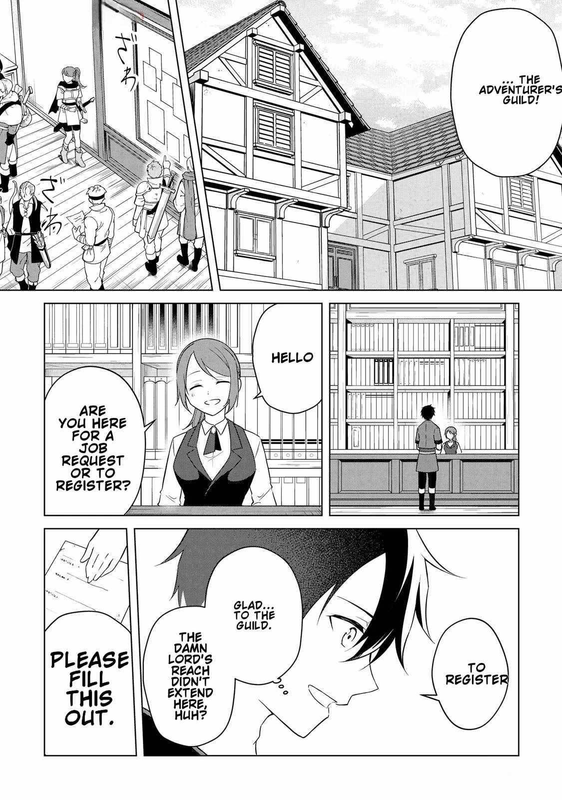 My Trash Gift as a Disowned Nobleman Is Too Strong! Chapter 1 - Page 14 in English