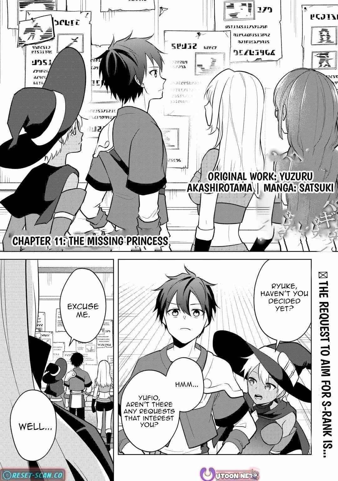 My Trash Gift as a Disowned Nobleman Is Too Strong! Chapter 11 - Page 1 in English