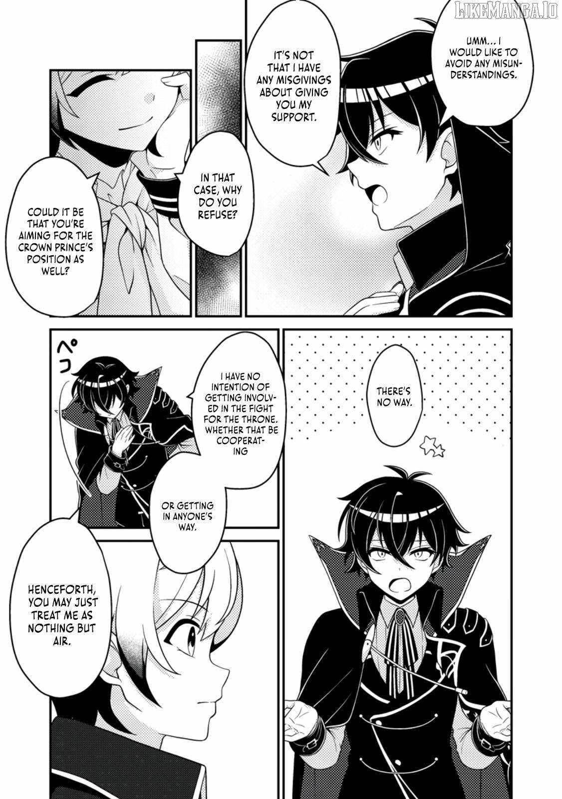 The Incompetent Villainous Prince Wants to Survive ~I Was Reincarnated Into a Romance RPG as a Mob Villain, but I Will Ignore the Original Work and Aim to Become the Strongest~ Chapter 10.1 - Page 11 in English