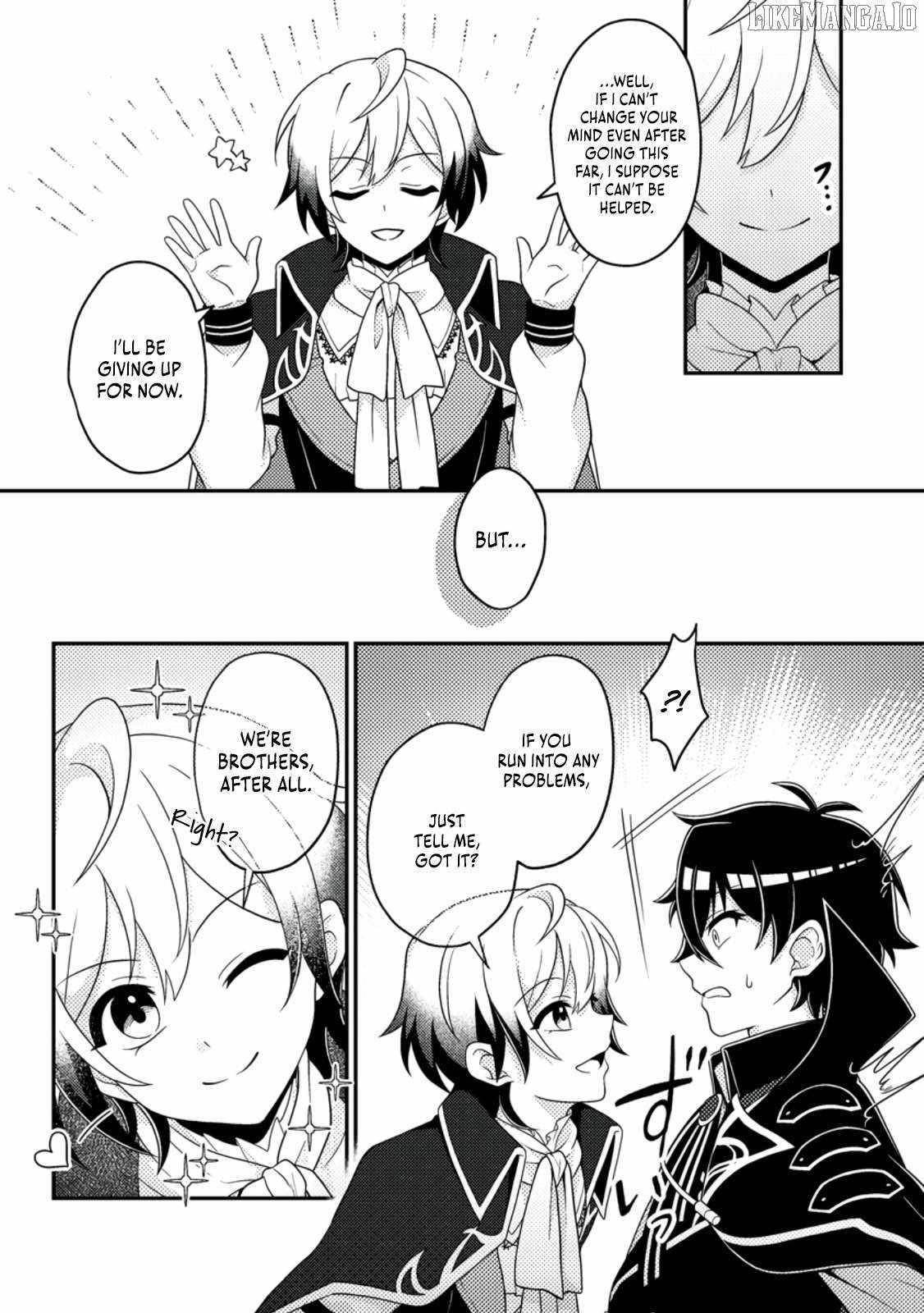 The Incompetent Villainous Prince Wants to Survive ~I Was Reincarnated Into a Romance RPG as a Mob Villain, but I Will Ignore the Original Work and Aim to Become the Strongest~ Chapter 10.1 - Page 12 in English