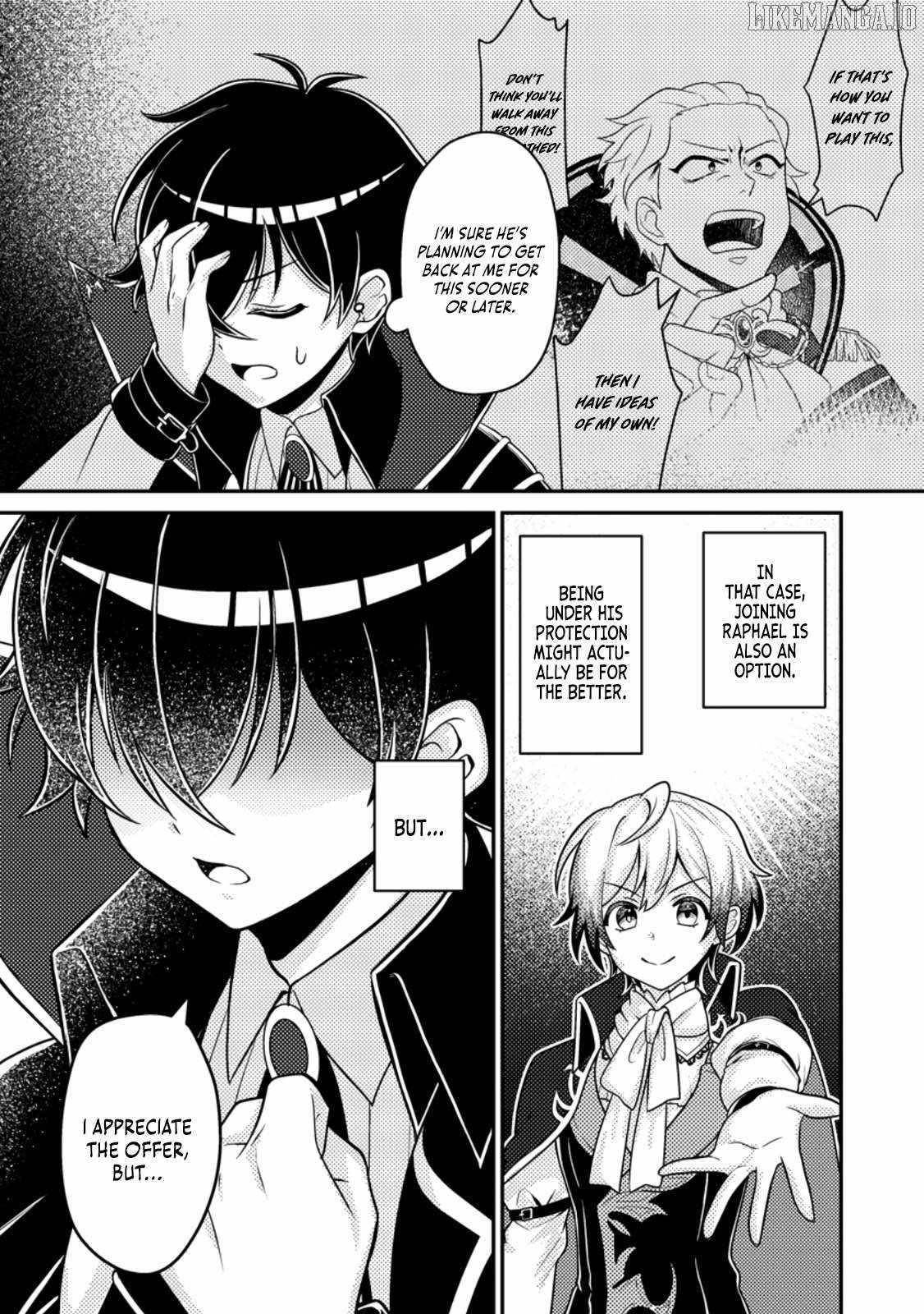 The Incompetent Villainous Prince Wants to Survive ~I Was Reincarnated Into a Romance RPG as a Mob Villain, but I Will Ignore the Original Work and Aim to Become the Strongest~ Chapter 10.1 - Page 8 in English