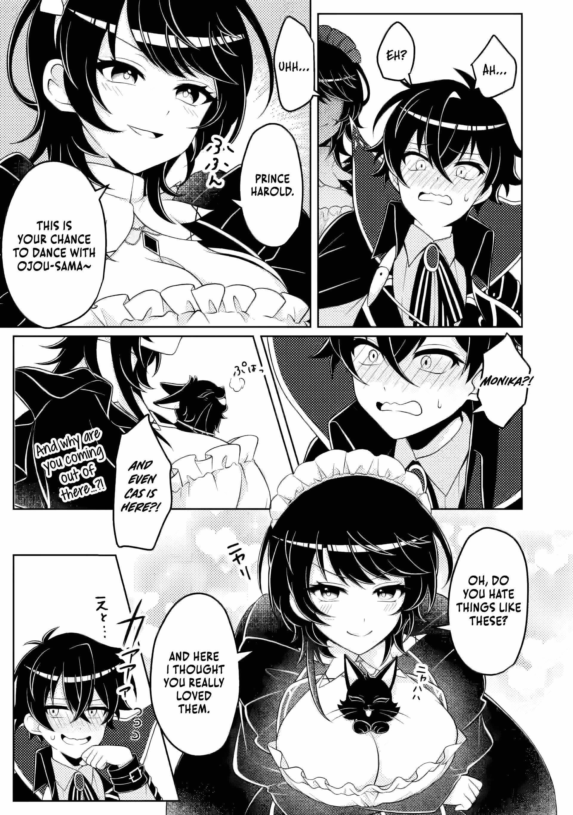 The Incompetent Villainous Prince Wants to Survive ~I Was Reincarnated Into a Romance RPG as a Mob Villain, but I Will Ignore the Original Work and Aim to Become the Strongest~ Chapter 12.1 - Page 11 in English