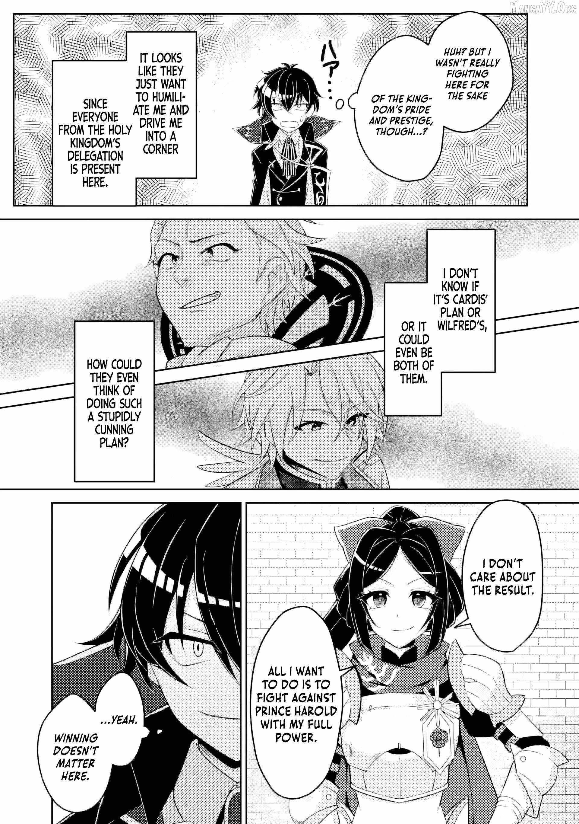 The Incompetent Villainous Prince Wants to Survive ~I Was Reincarnated Into a Romance RPG as a Mob Villain, but I Will Ignore the Original Work and Aim to Become the Strongest~ Chapter 13.1 - Page 9 in English