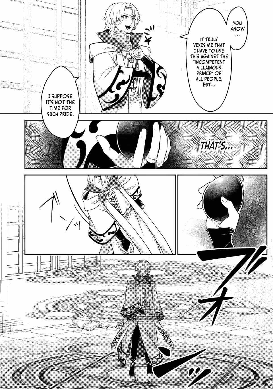 The Incompetent Villainous Prince Wants to Survive ~I Was Reincarnated Into a Romance RPG as a Mob Villain, but I Will Ignore the Original Work and Aim to Become the Strongest~ Chapter 15.1 - Page 10 in English