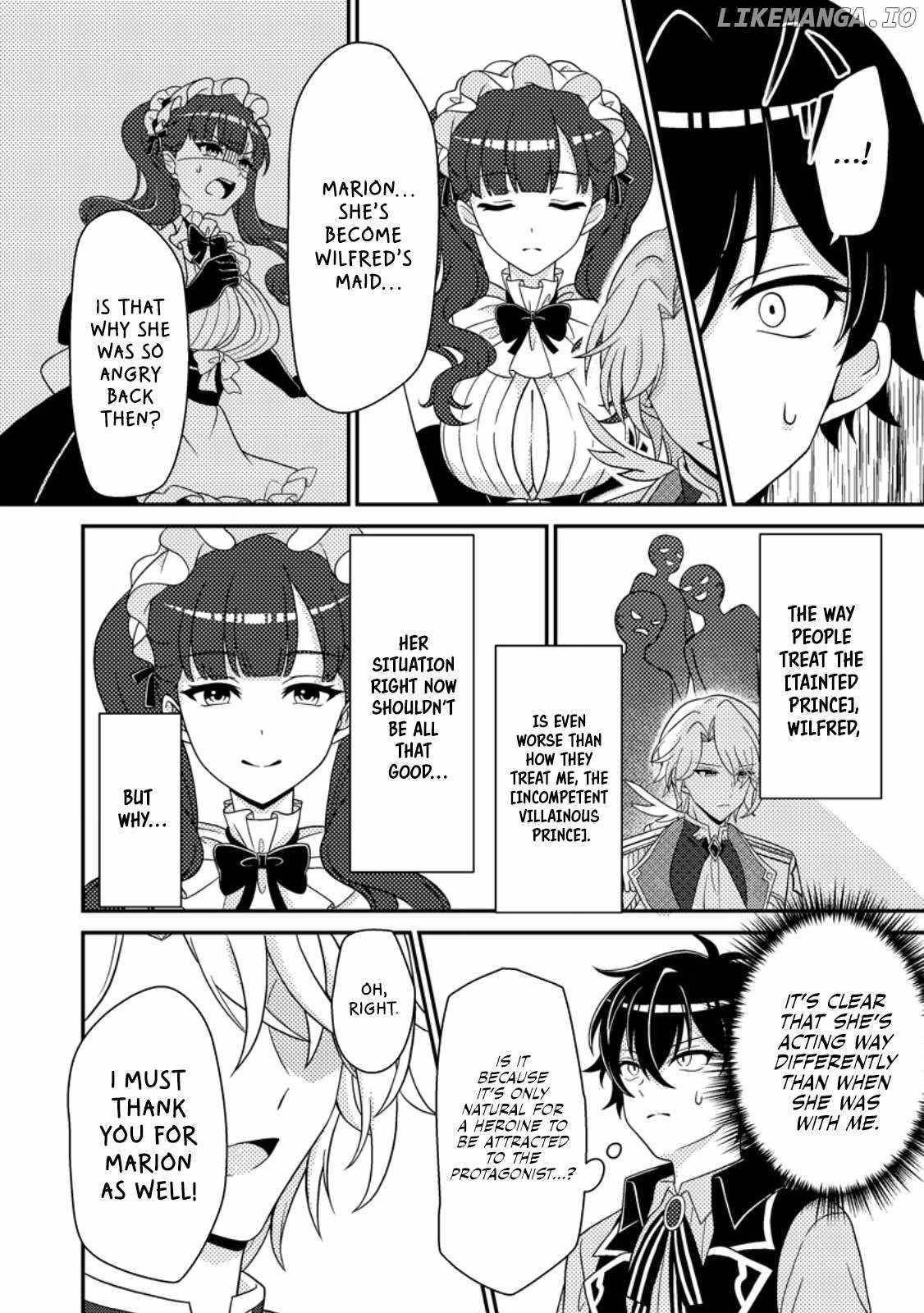 The Incompetent Villainous Prince Wants to Survive ~I Was Reincarnated Into a Romance RPG as a Mob Villain, but I Will Ignore the Original Work and Aim to Become the Strongest~ Chapter 3 - Page 12 in English