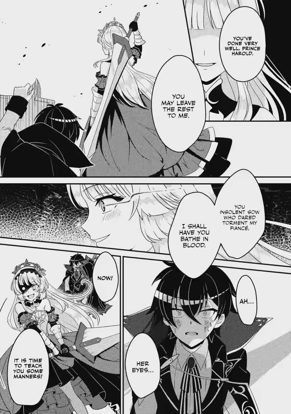 The Incompetent Villainous Prince Wants to Survive ~I Was Reincarnated Into a Romance RPG as a Mob Villain, but I Will Ignore the Original Work and Aim to Become the Strongest~ Chapter 4 - Page 21 in English
