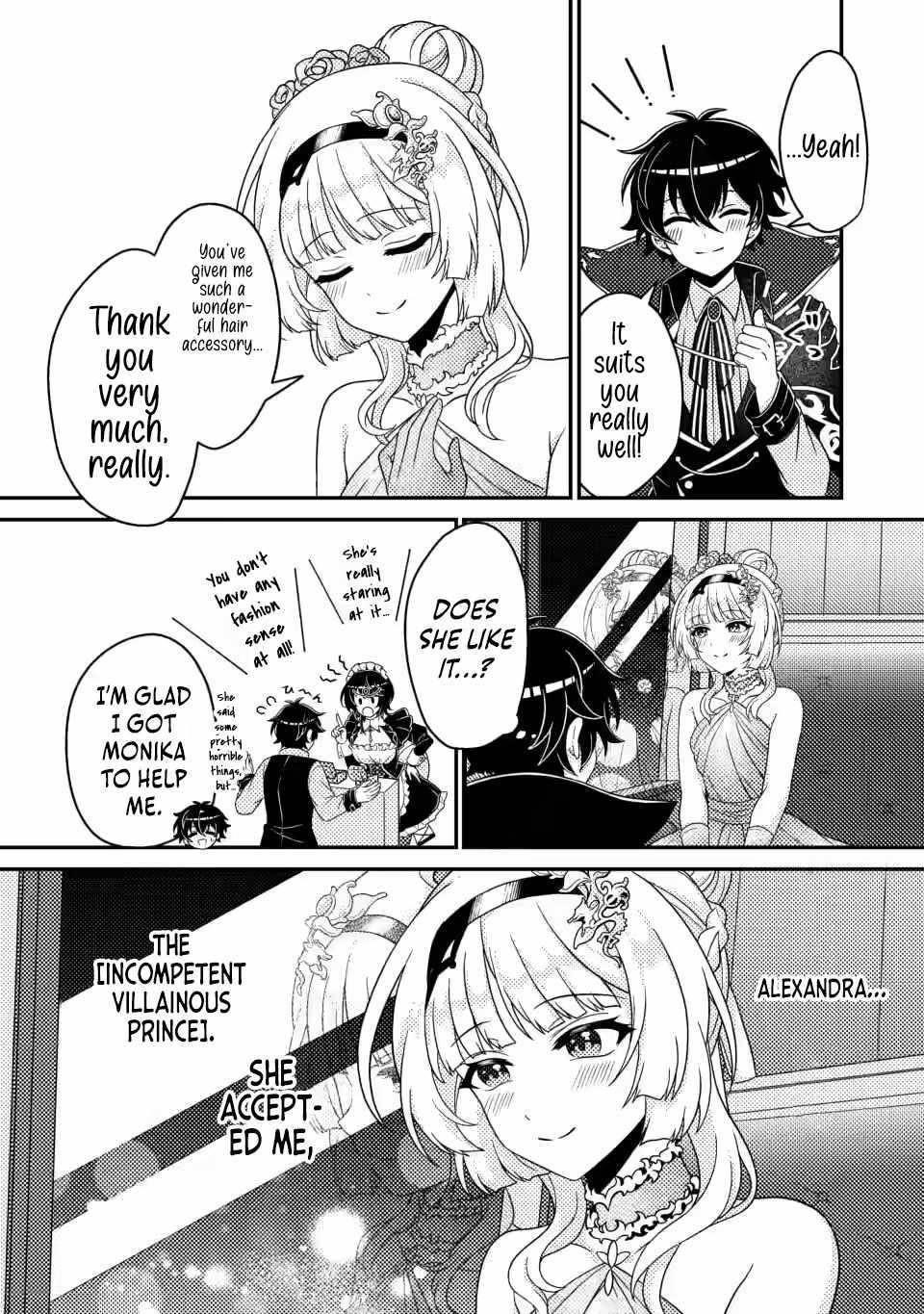 The Incompetent Villainous Prince Wants to Survive ~I Was Reincarnated Into a Romance RPG as a Mob Villain, but I Will Ignore the Original Work and Aim to Become the Strongest~ Chapter 5.2 - Page 6 in English