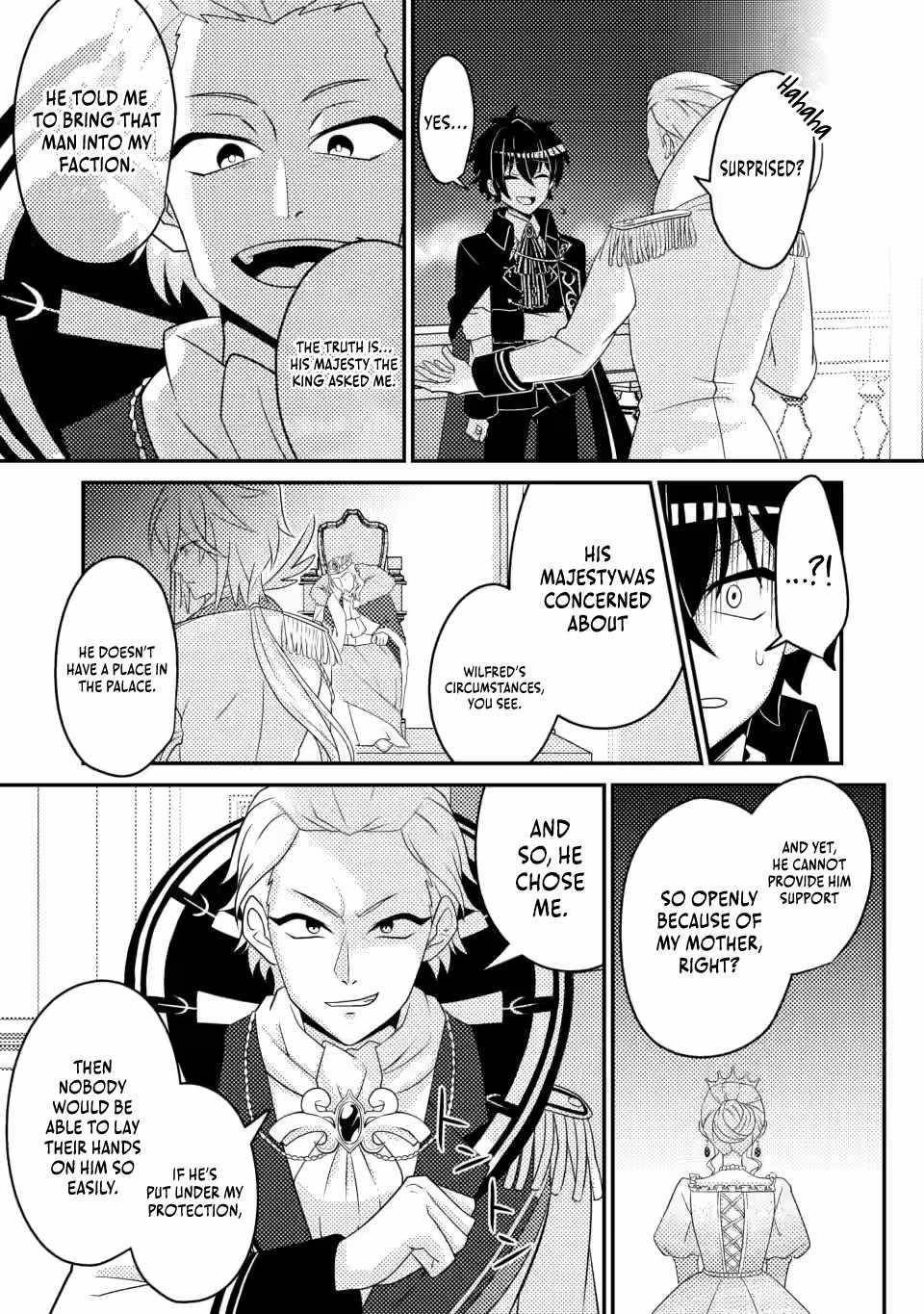 The Incompetent Villainous Prince Wants to Survive ~I Was Reincarnated Into a Romance RPG as a Mob Villain, but I Will Ignore the Original Work and Aim to Become the Strongest~ Chapter 5.3 - Page 5 in English