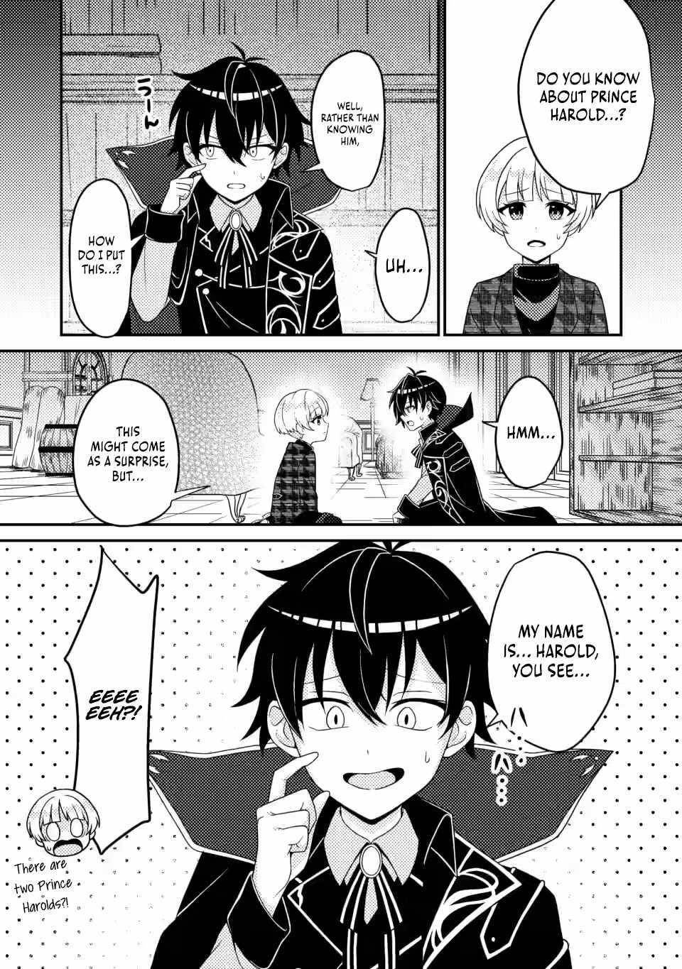 The Incompetent Villainous Prince Wants to Survive ~I Was Reincarnated Into a Romance RPG as a Mob Villain, but I Will Ignore the Original Work and Aim to Become the Strongest~ Chapter 6.2 - Page 9 in English