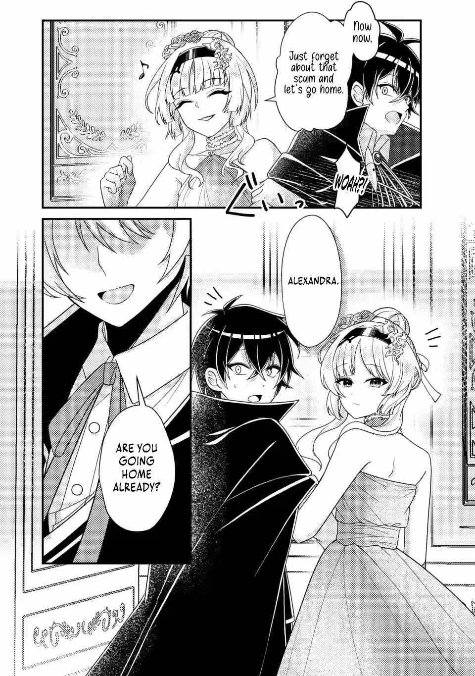 The Incompetent Villainous Prince Wants to Survive ~I Was Reincarnated Into a Romance RPG as a Mob Villain, but I Will Ignore the Original Work and Aim to Become the Strongest~ Chapter 7.1 - Page 11 in English