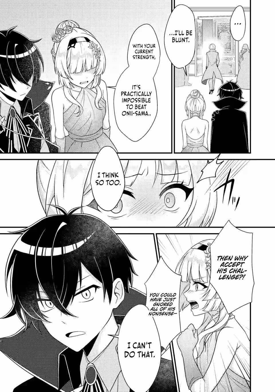 The Incompetent Villainous Prince Wants to Survive ~I Was Reincarnated Into a Romance RPG as a Mob Villain, but I Will Ignore the Original Work and Aim to Become the Strongest~ Chapter 7.3 - Page 4 in English
