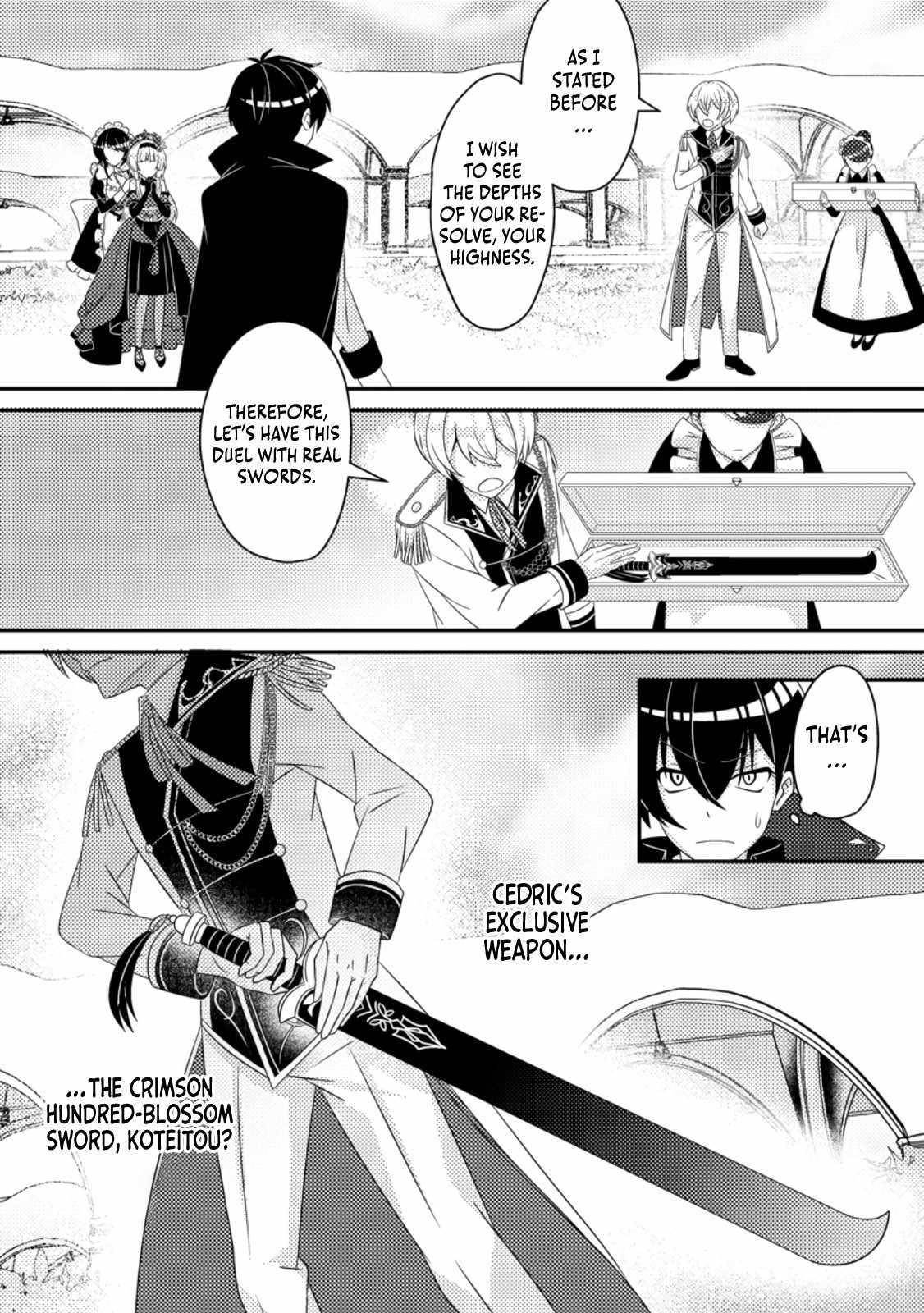 The Incompetent Villainous Prince Wants to Survive ~I Was Reincarnated Into a Romance RPG as a Mob Villain, but I Will Ignore the Original Work and Aim to Become the Strongest~ Chapter 8 - Page 24 in English
