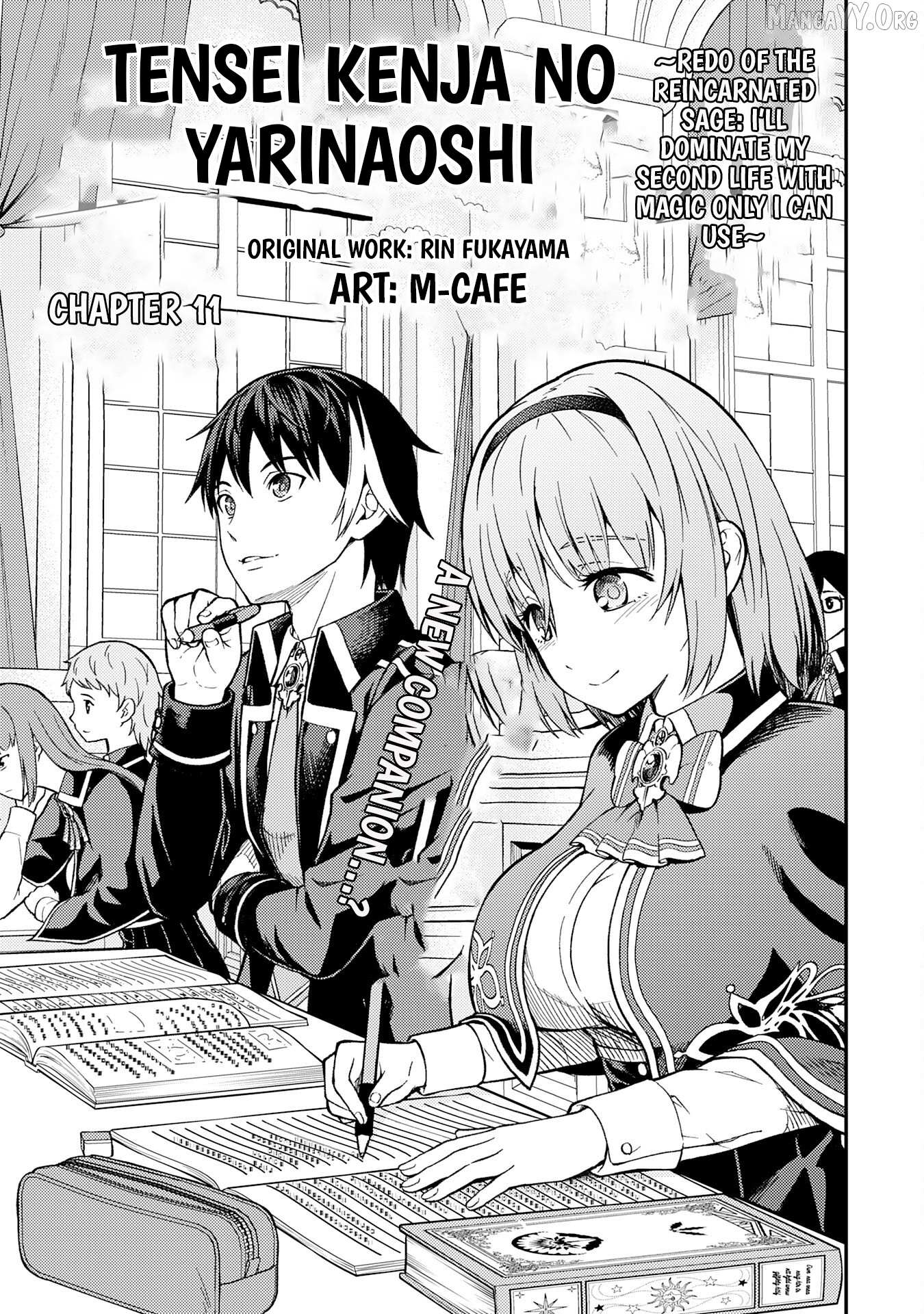 Tensei Kenja no Yarinaoshi ~Ore Dake Tsukaeru Kikaku-gai Mahou de Nidome no Jinsei wo Musou suru~ Chapter 11 - Page 1 in English