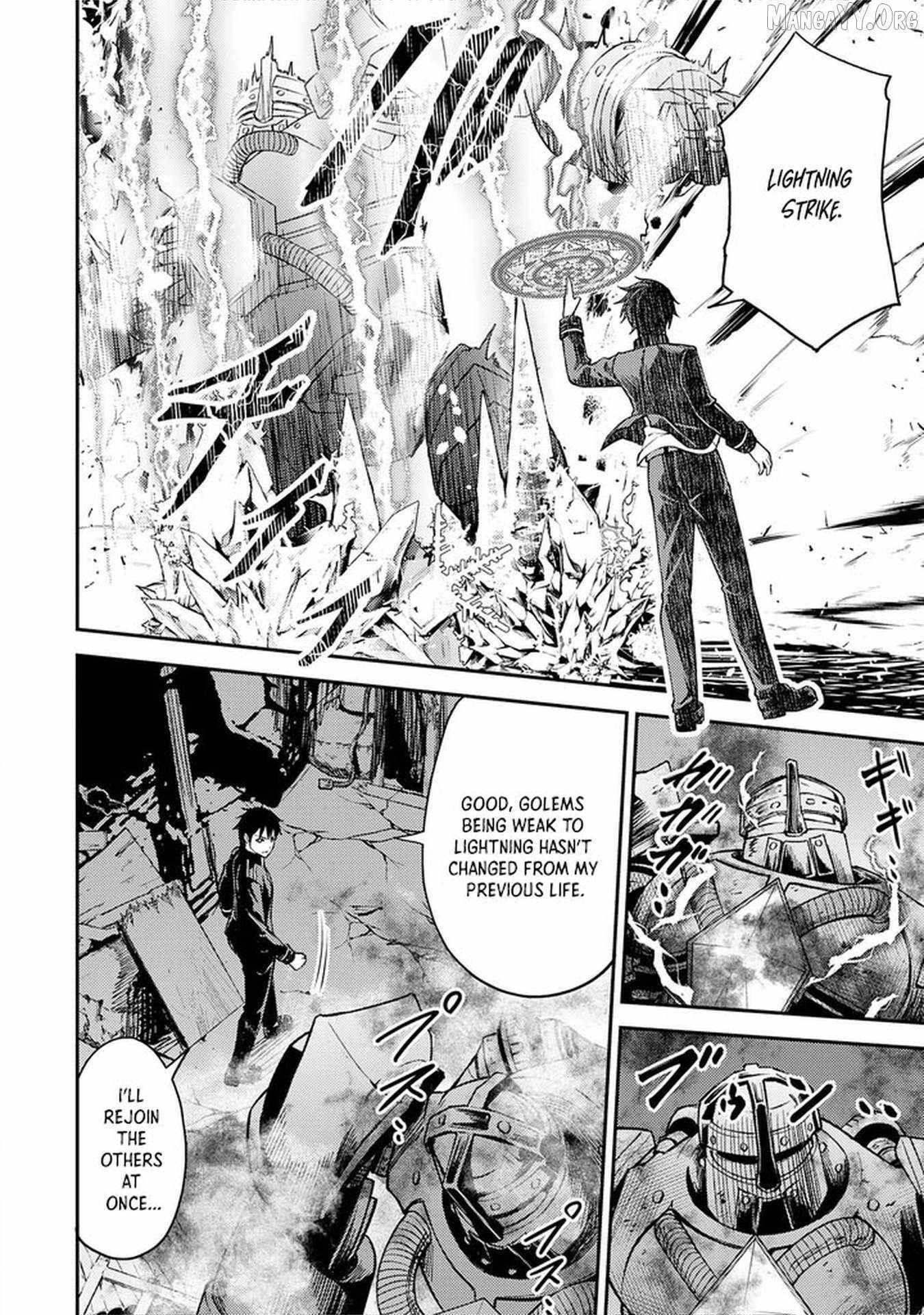 Tensei Kenja no Yarinaoshi ~Ore Dake Tsukaeru Kikaku-gai Mahou de Nidome no Jinsei wo Musou suru~ Chapter 13 - Page 14 in English