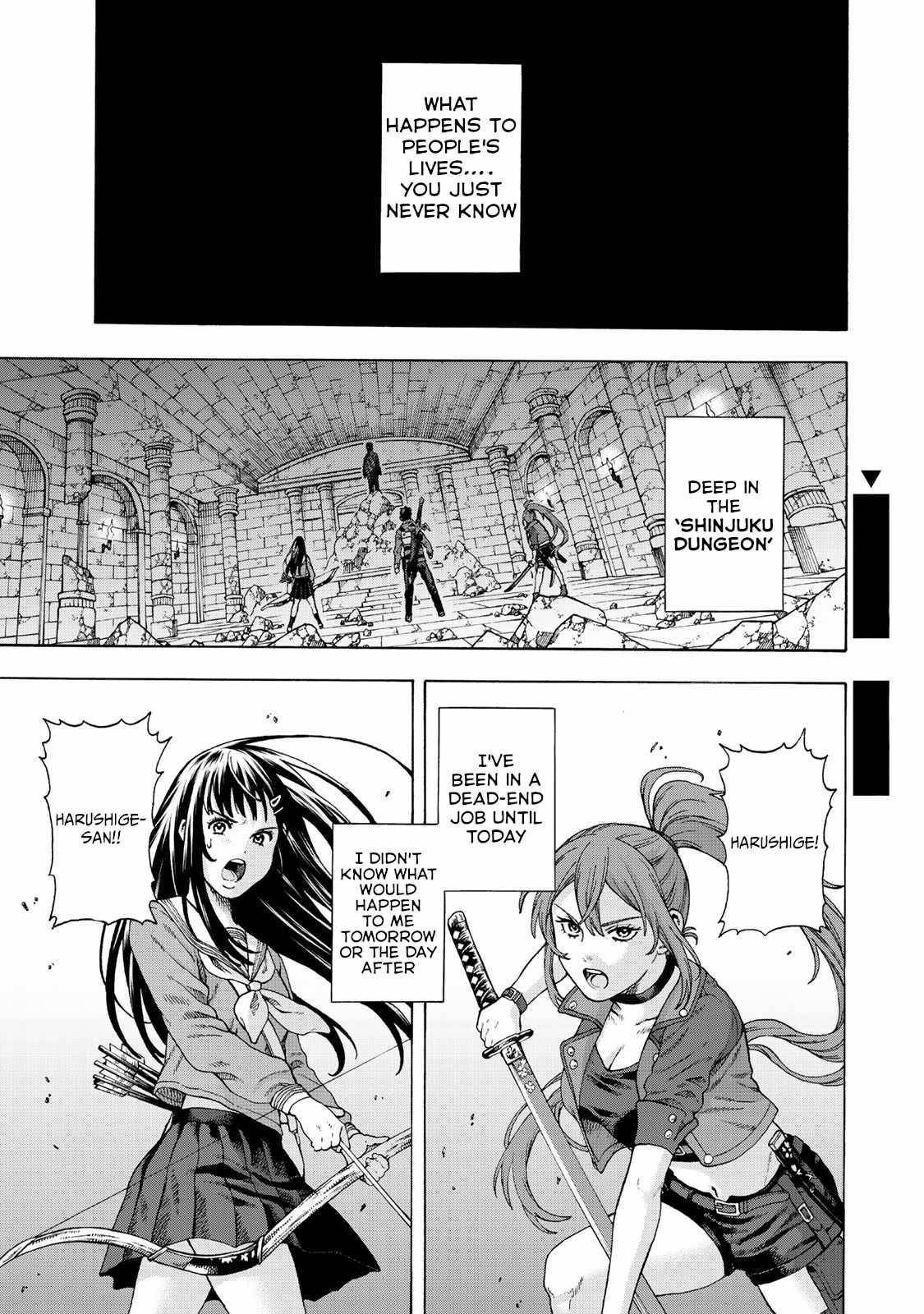 The Old Man Who Awakened the Skill “Domination of All Things” has Decided to Make a Living by Conquering Dungeons Chapter 1 - Page 1 in English
