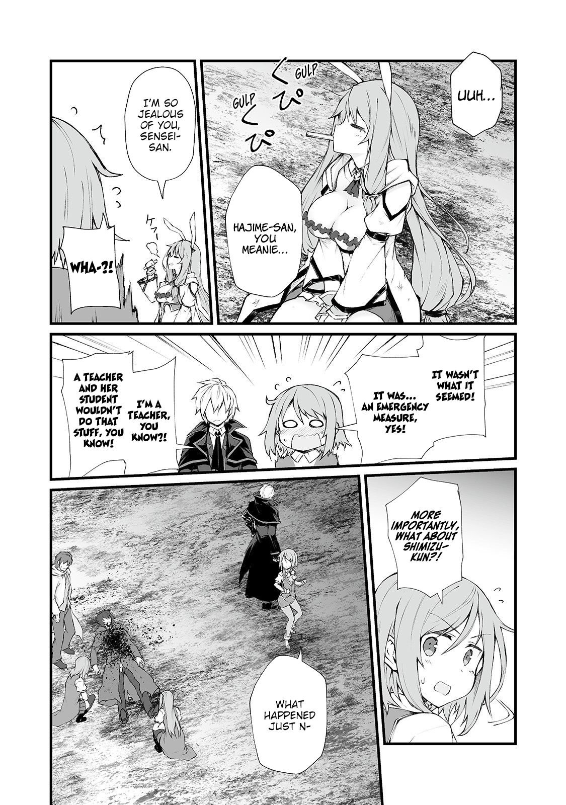 ARIFURETA SHOKUGYOU DE SEKAI SAIKYOU Chapter 36 - Page 16 in English